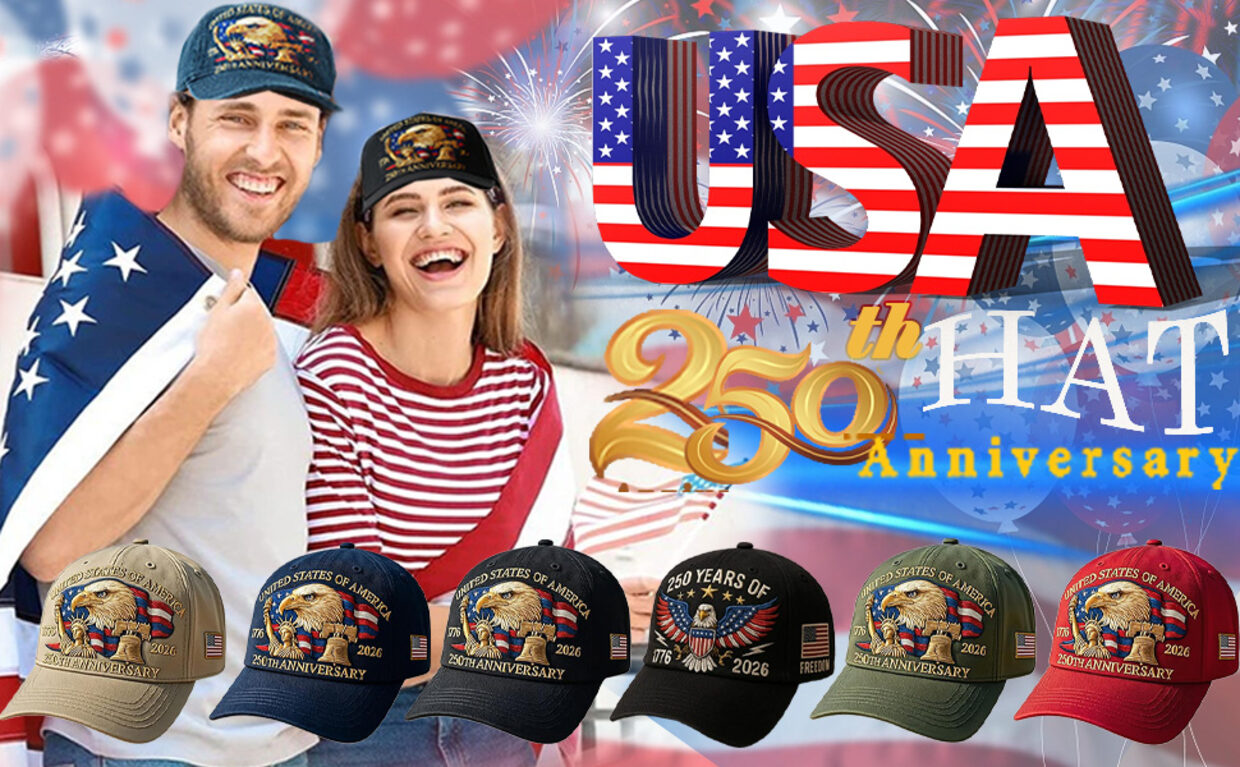 America's 250th Anniversary hats and gear